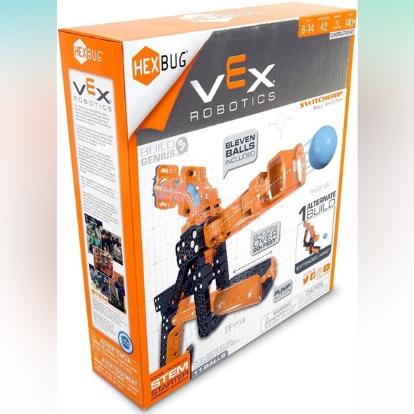 Hexbug 406-5517‎ VEX Switchgrip Ball Shooter STEM STARTER Robotics Construction - Picture 2 of 7